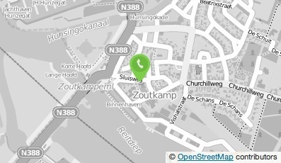 Bekijk kaart van De Zilte Bries in Zoutkamp
