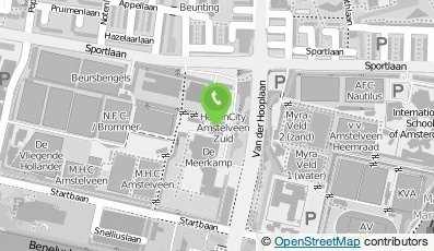 Bekijk kaart van HealthCity Amstelveen Zuid  in Amstelveen