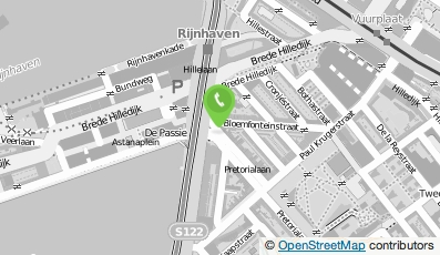 Bekijk kaart van Bakkerswerkplaats Sumatraweg Wij Zijn Rotterdam B.V. in Rotterdam