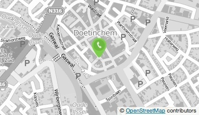 Bekijk kaart van Eef's Brasserie in Doetinchem