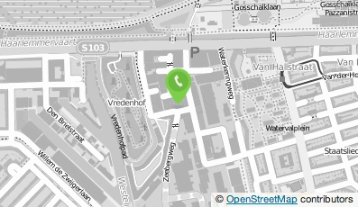 Bekijk kaart van Webspacez B.V. in Amsterdam