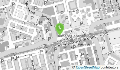 Bekijk kaart van DSC Finance B.V. in Almere