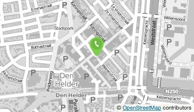 Bekijk kaart van PC Den Helder in Den Helder