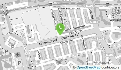 Bekijk kaart van The Cinemakids in Almere