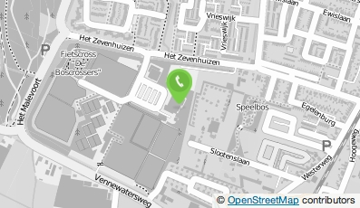 Bekijk kaart van Kantine Sporthal 't Vennewater in Heiloo