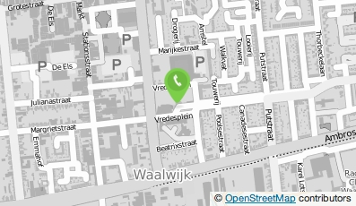 Bekijk kaart van ESS praktijk Waalwijk B.V. in Waalwijk