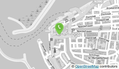 Bekijk kaart van 't Havenmantsje in Harlingen