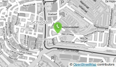 Bekijk kaart van Faria's Foot Care in Schiedam
