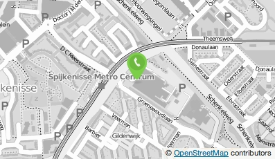 Bekijk kaart van Janssen Huidtherapie in Spijkenisse