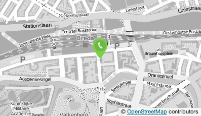 Bekijk kaart van Oog om toog in Oudenbosch