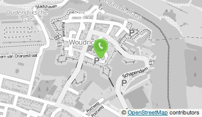 Bekijk kaart van Tandarts Loopstra in Woudrichem