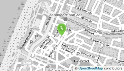 Bekijk kaart van Goosebumps B.V. in Zandvoort