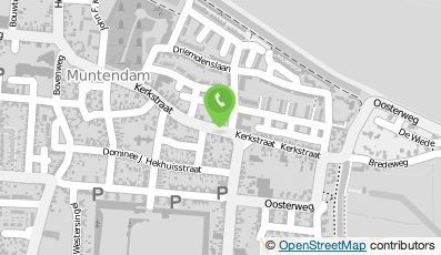 Bekijk kaart van Bakkerij IJssalon Geertsema in Muntendam