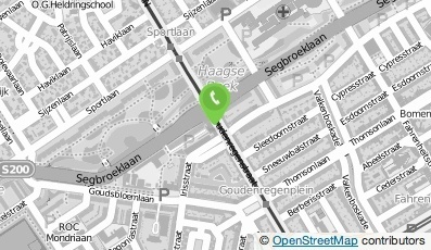 Bekijk kaart van Cafe Darts 'Goudenregen' in Den Haag