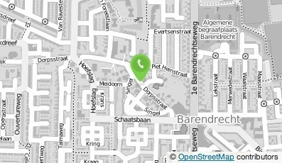 Bekijk kaart van 't Ouwe Durp in Barendrecht