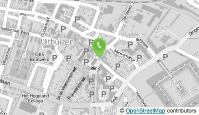 Bekijk kaart van O.Telecom in Uithuizen