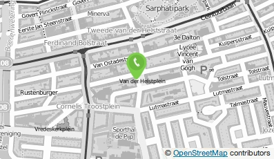 Bekijk kaart van Coffeeshop Papillon in Amsterdam