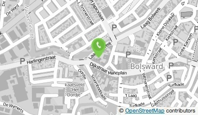 Bekijk kaart van Bollocks Grand Café in Bolsward