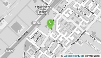 Bekijk kaart van Financieel Helder administratie + advies in Noordwijkerhout