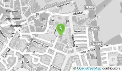 Bekijk kaart van Woonzorgcentrum De Hofkamp in Almelo