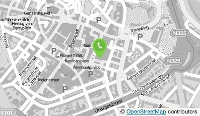 Bekijk kaart van Stichting Openb. Biblioth. Gelderland Z in Nijmegen
