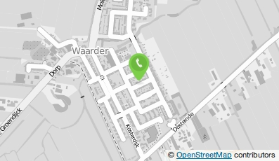 Bekijk kaart van Coöperatieve Verzekeringen 'Onderlinge Reeuwijk' UA in Waarder