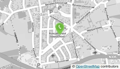 Bekijk kaart van Roncalli Basisschool  in Zeddam