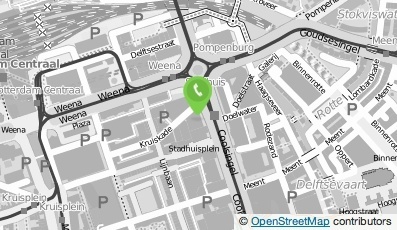 Bekijk kaart van Lederwaren Outlet Coolsingel  in Rotterdam