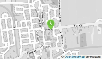 Bekijk kaart van Bakkerij Verschuren in Waspik