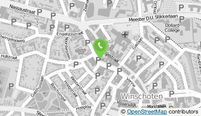 Bekijk kaart van Fa. Doddema in Winschoten