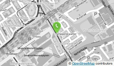 Bekijk kaart van GF Aftimmer- & Onderhoudsbedrijf in Den Haag