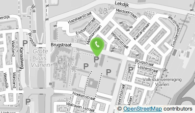 Bekijk kaart van Cafetaria/Snackbar De Hagen in Vianen (Utrecht)