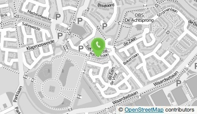 Bekijk kaart van Café Onze Vrienden B.V. in Woerden