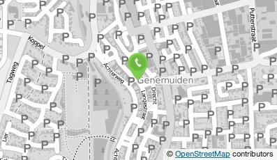 Bekijk kaart van 't Hoedenkabinet in Genemuiden