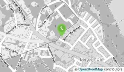 Bekijk kaart van B&B Berg en Dals Oude Pomphuisje in Berg en Dal