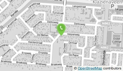Bekijk kaart van Regiokrant/Vrouw  in Klazienaveen