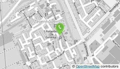 Bekijk kaart van Groentewinkel Zevenhuizen in Zevenhuizen (Zuid-Holland)