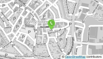 Bekijk kaart van Hotel-Restaurant Victoria B.V. in Winschoten