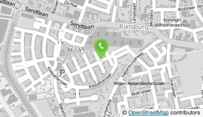 Bekijk kaart van KnipsterRuth in Rijnsburg