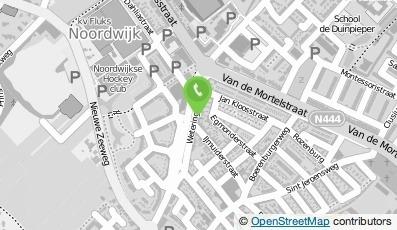Bekijk kaart van KCD Sieraden in Noordwijk (Zuid-Holland)