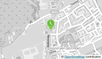 Bekijk kaart van Reus Administratieve Dienstverlening in Egmond aan den Hoef