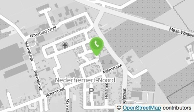 Bekijk kaart van Orgel Center Nederhemert in Nederhemert