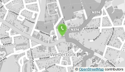 Bekijk kaart van 't Derkshoes Thuiszorg in Westerbork