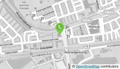 Bekijk kaart van Stichting 's Heeren Loo Zorggroep in Tiel