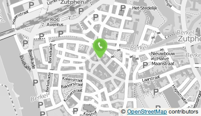 Bekijk kaart van Parfumerie Roma Zutphen B.V. in Zutphen