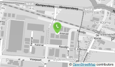 Bekijk kaart van CreaPlot B.V. in Veenendaal