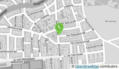 Bekijk kaart van Massagepraktijk en Hardloopschool Linda Bennink in Enschede
