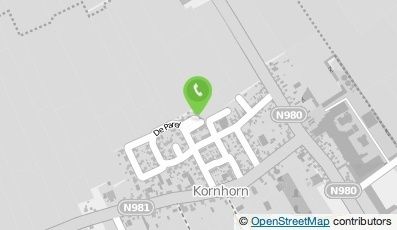 Bekijk kaart van De Babyhoeve in Kornhorn