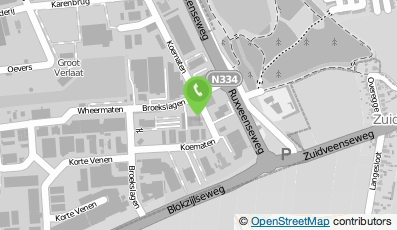 Bekijk kaart van Hettema Spotrepair in Steenwijk