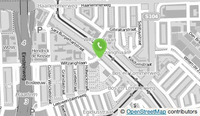 Bekijk kaart van Supermarkt Wiltzanghlaan in Amsterdam